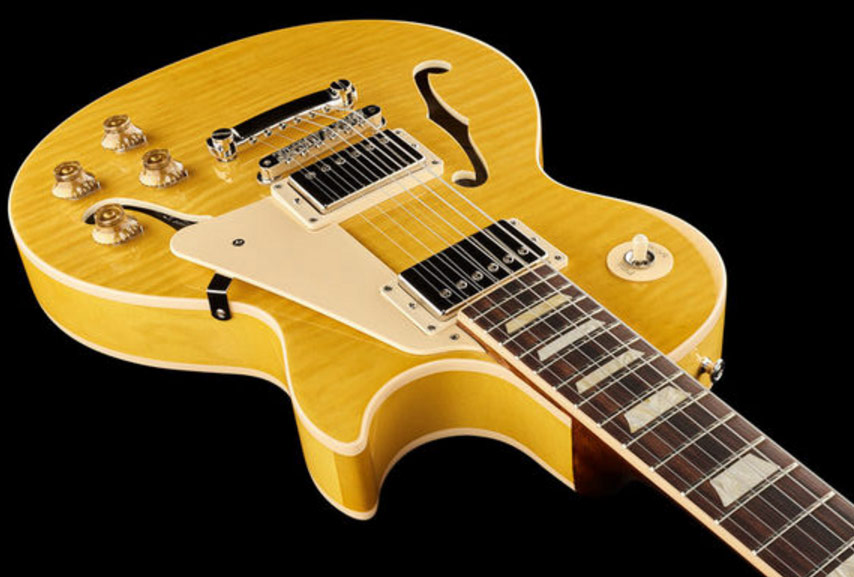 Gibson Es-les Paul 2016 - Trans Amber - Guitare Électrique 1/2 Caisse - Variation 2