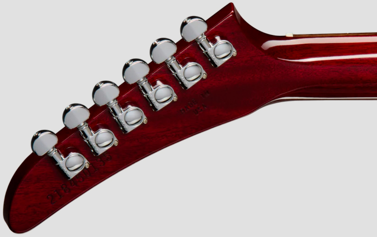 Gibson Explorer 80s 2h Ht Rw - Cherry - Guitare Électrique MÉtal - Variation 4