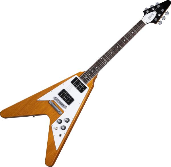 ギター Gibson Flying V Antique Natural Gibson Flying V Electric Guitar Antique Natural | Guitar Center