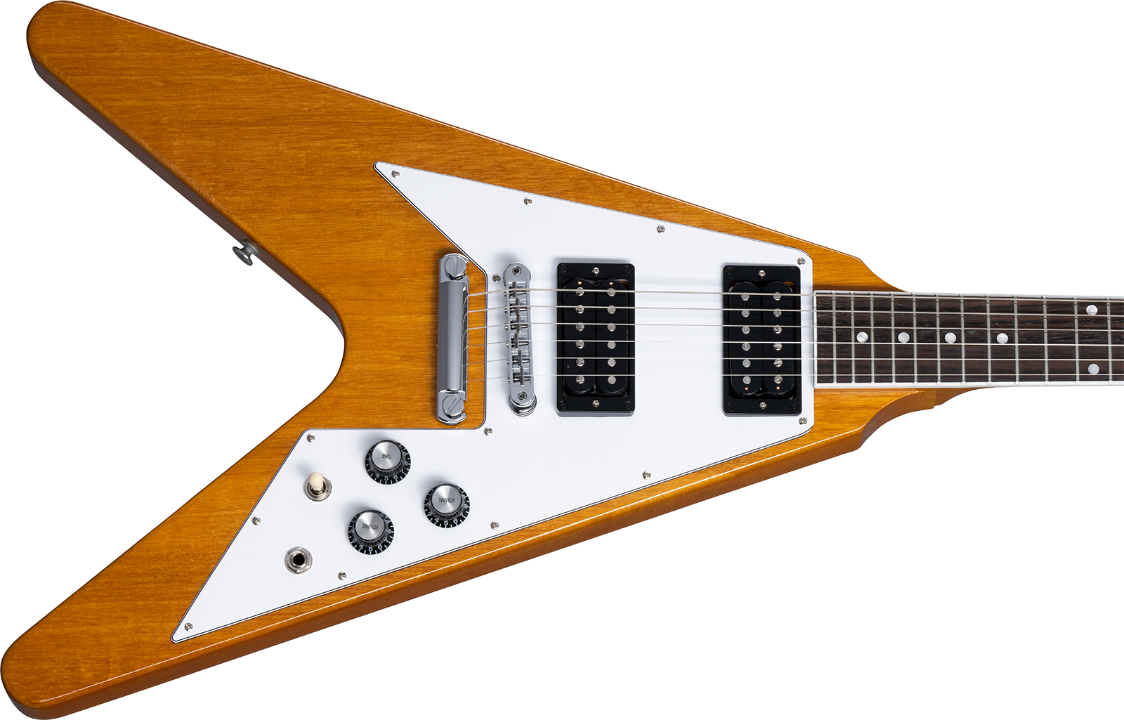 Gibson Flying V 70s Original 2h Ht Rw - Antique Natural - Guitare Électrique MÉtal - Variation 3