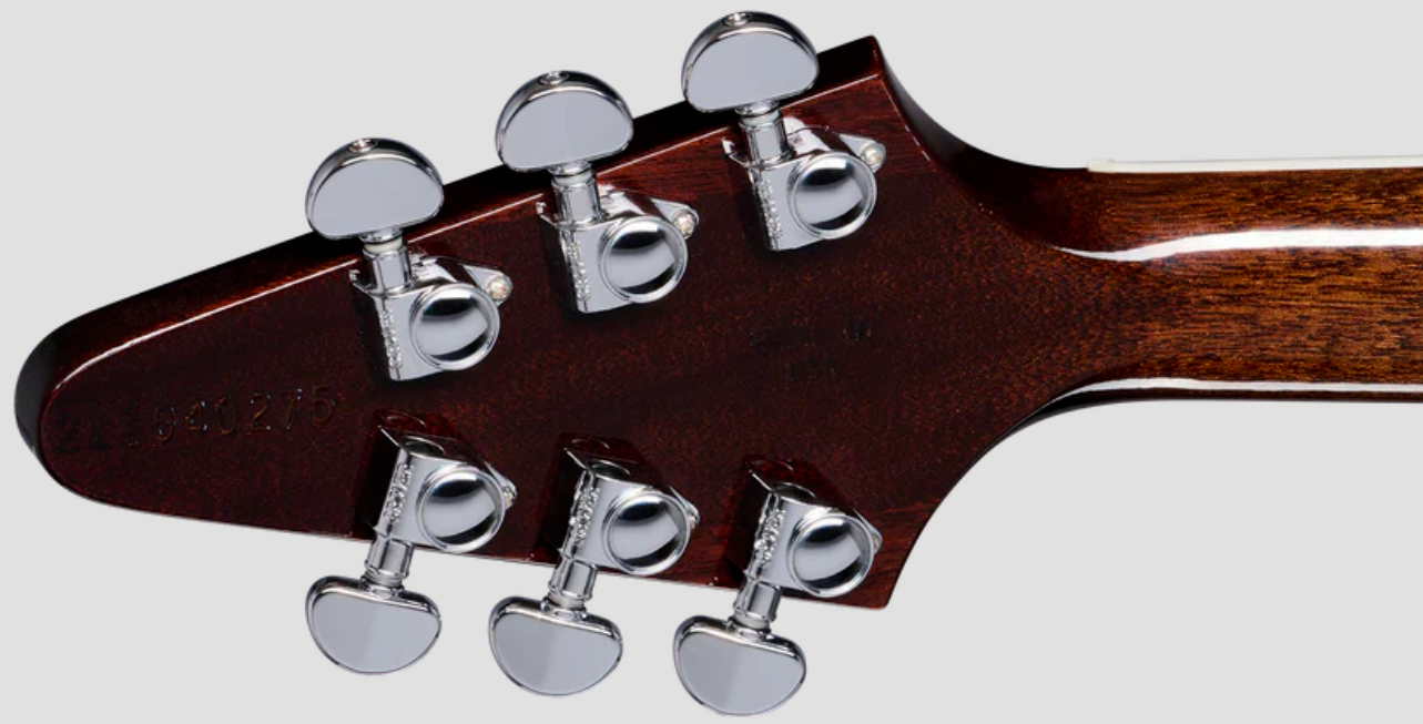 Gibson Flying V 70s Original 2h Ht Rw - Dark Walnut - Guitare Électrique MÉtal - Variation 4