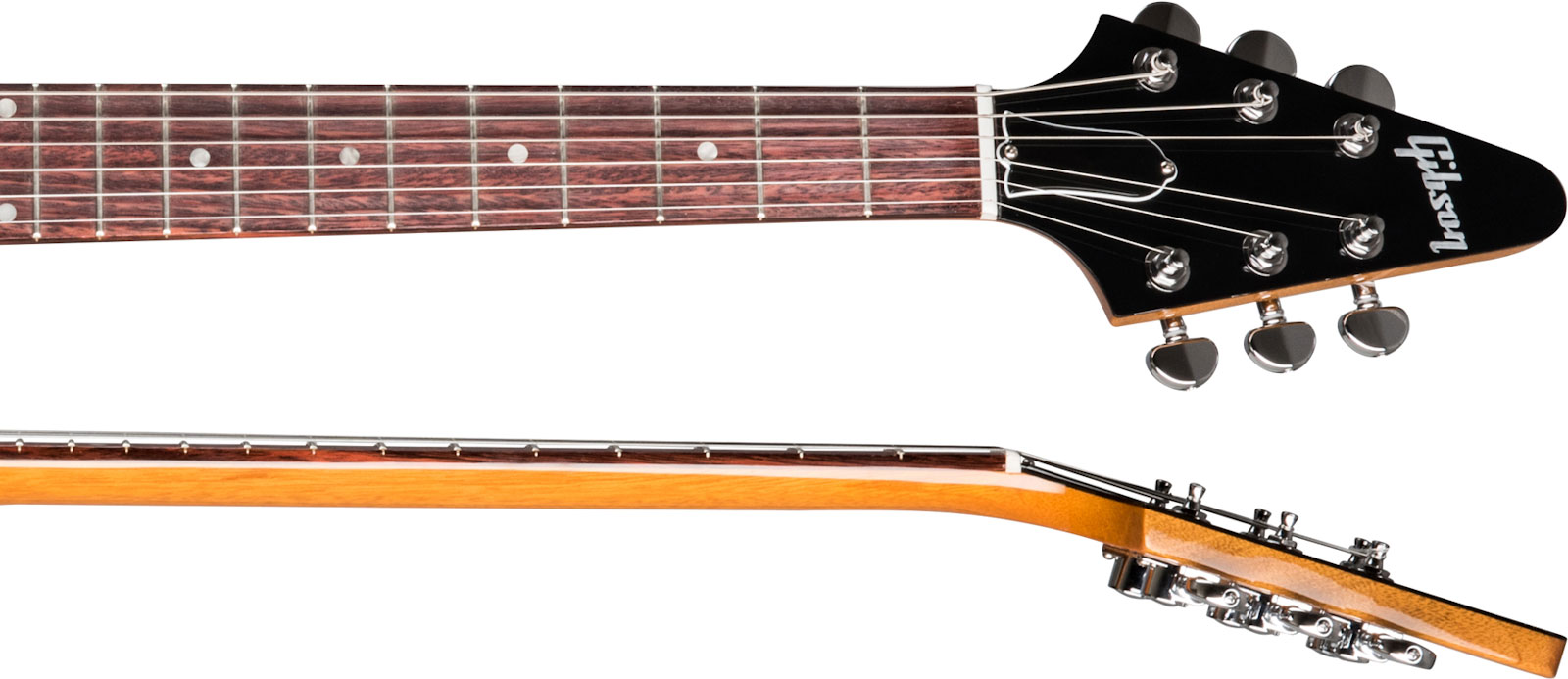 Gibson Flying V Original 2h Ht Rw - Antique Natural - Guitare Électrique RÉtro Rock - Variation 3