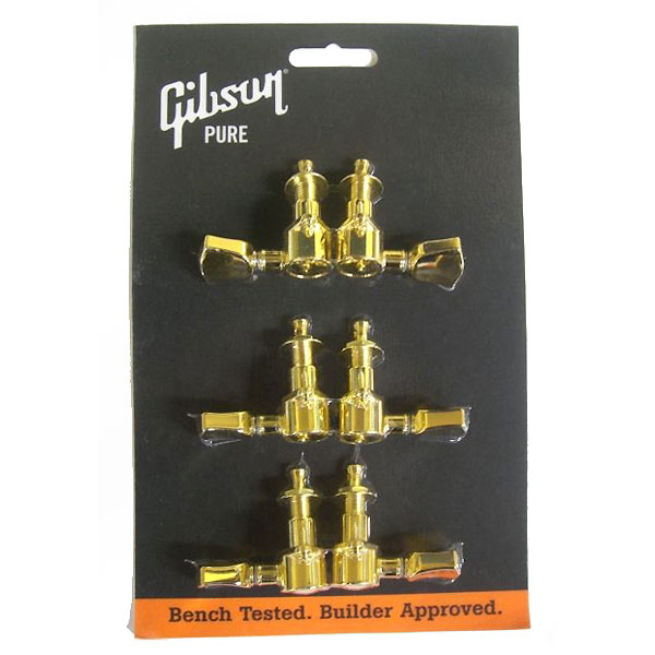 Gibson Grover Modern Keystone Machine Heads Jeu 3x3 Gold - MÉcanique - Variation 2