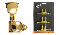 Gibson Grover Modern Keystone Machine Heads Jeu 3x3 Gold - MÉcanique - Variation 1