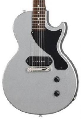 Guitare électrique solid body Gibson Billie Joe Armstrong Les Paul Junior - Silver mist