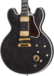 Guitare électrique 1/2 caisse Gibson Custom Shop B.B. King Lucille Legacy - Transparent ebony
