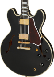 Guitare électrique 1/2 caisse Gibson Custom Shop 1959 ES-355 Reissue - Ebony