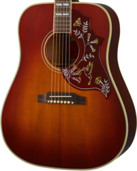Guitare folk Gibson Custom Shop 1960 Hummingbird Fixed Bridge - Vos heritage cherry sunburst