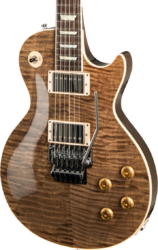Guitare électrique single cut Gibson Custom Shop Les Paul Axcess Standard Figured Floyd Rose 2019 - Gloss dc rust