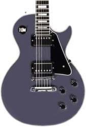 Guitare électrique single cut Gibson Custom Shop Les Paul Custom - Arctic Blast