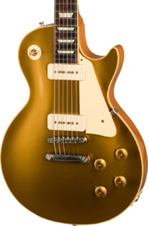 Guitare électrique single cut Gibson Custom Shop 1956 Les Paul Goldtop Reissue - Vos double gold