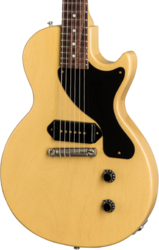 Guitare électrique single cut Gibson Custom Shop 1957 Les Paul Junior Reissue - Vos tv yellow