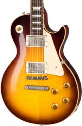 Guitare électrique single cut Gibson Custom Shop 1958 Les Paul Standard Reissue - Vos bourbon burst