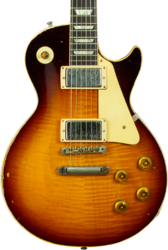 Guitare électrique single cut Gibson Custom Shop 1959 Les Paul Standard #961232 - Murphy Lab Aged Tobacco Sunburst