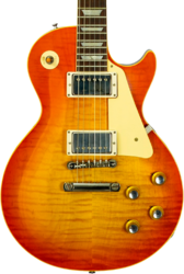 Guitare électrique single cut Gibson Custom Shop 1960 Les Paul Standard Reissue #04495 - VOS Tangerine Burst