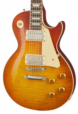 Guitare électrique solid body Gibson Custom Shop 60th Anniversary 1960 Les Paul Standard V1 - Vos antiquity burst