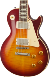 Guitare électrique single cut Gibson Custom Shop 60th Anniversary 1960 Les Paul Standard V1 - Vos deep cherry sunburst