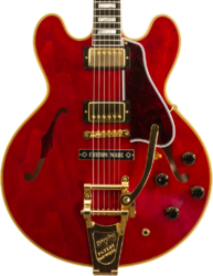 Guitare électrique 1/2 caisse Gibson Custom Shop M2M 1959 ES-355 Bigsby #A950134 - VOS 60s Cherry