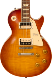 Guitare électrique single cut Gibson Custom Shop M2M 1958 Les Paul Standard #89904 - Kentucky bourbon fade