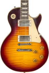 Guitare électrique single cut Gibson Custom Shop M2M 1959 Les Paul Standard Reissue #932140 - Murphy lab light aged bourbon burst