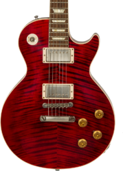 Guitare électrique single cut Gibson Custom Shop M2M Les Paul Standard 1959 Reissue #943147 - Vos red tiger