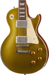 Guitare électrique single cut Gibson Custom Shop Murphy Lab 1957 Les Paul Goldtop Reissue - Ultra heavy aged double gold