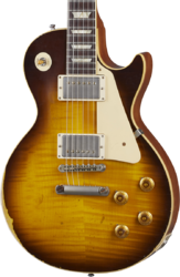 Guitare électrique single cut Gibson Custom Shop Murphy Lab 1959 Les Paul Standard Reissue - Ultra heavy aged kindred burst