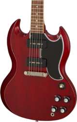 Guitare électrique double cut Gibson Custom Shop 1963 SG Special Reissue - Vos cherry red