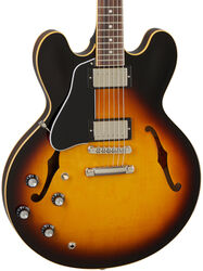 Guitare électrique gaucher Gibson ES-335 LH - Vintage burst