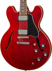 Guitare électrique 1/2 caisse Gibson ES-335 - Sixties cherry