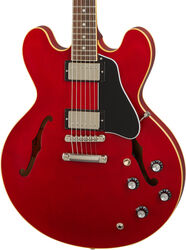 Guitare électrique 1/2 caisse Gibson ES-335 Satin - Satin cherry