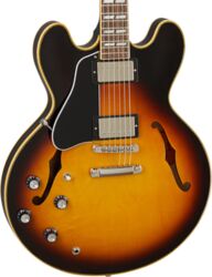 Guitare électrique gaucher Gibson ES-345 LH - Vintage burst
