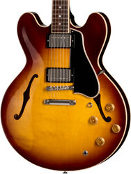 Guitare électrique 1/2 caisse Gibson ES-335 50s - vintage tobacco burst