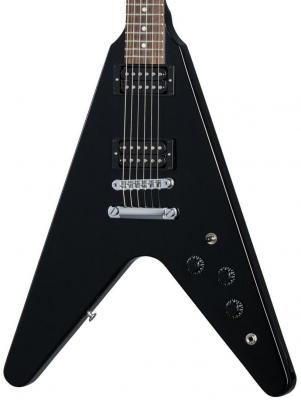 Guitare électrique solid body Gibson 80s Flying V - Ebony
