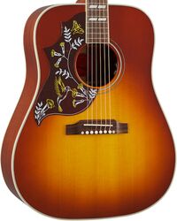 Guitare electro acoustique Gibson Hummingbird LH - Heritage cherry sunburst