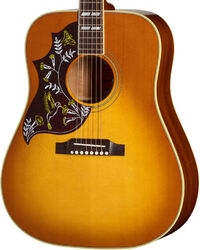 Guitare folk gaucher Gibson Hummingbird Original LH (Baggs HiFi DNA Preamp) - Heritage Cherry Sunburst