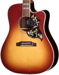 Guitare folk Gibson Hummingbird Standard Rosewood EC - Rosewood burst