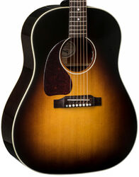 Guitare folk gaucher Gibson J-45 Standard Gaucher - Vintage sunburst