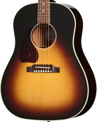 Guitare folk Gibson J-45 Standard LH (Baggs HiFi DNA Preamp) - vintage sunburst