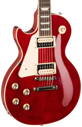 Guitare électrique gaucher Gibson Les Paul Classic Modern Gaucher - Trans cherry
