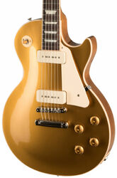 Guitare électrique single cut Gibson Les Paul Standard '50s P90 - Gold top