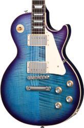 Guitare électrique single cut Gibson Les Paul Standard 60s Figured - Blueberry burst