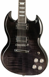 Guitare électrique double cut Gibson SG Modern - Trans black fade