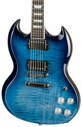 Guitare électrique double cut Gibson SG Modern - Blueberry fade