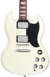 Guitare électrique double cut Gibson SG Standard '61 Custom Color - Classic white