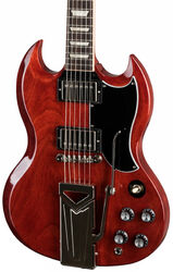 Guitare électrique rétro rock Gibson SG Standard '61 Sideways Vibrola - Vintage cherry