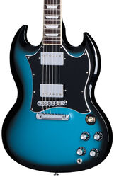 Guitare électrique double cut Gibson SG Standard Custom Color - Pelham blue burst