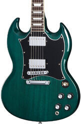 Guitare électrique double cut Gibson SG Standard Custom Color - Translucent teal