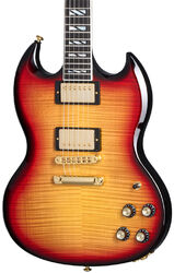 Guitare électrique double cut Gibson SG Supreme - Fireburst