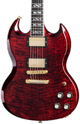 Guitare électrique double cut Gibson SG Supreme - Wine red